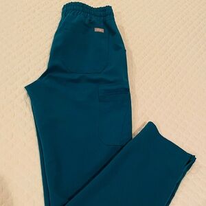 Figs Carribean Blue scrub set XS